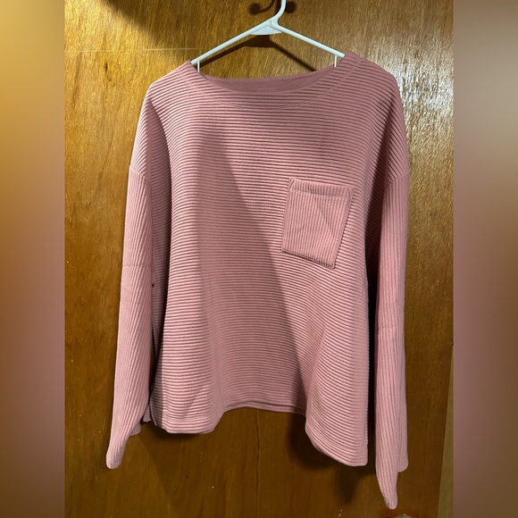 A New Day, medium mauve long sleeve top - Picture 1 of 3